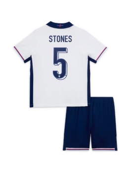 Inghilterra John Stones #5 Maglia Gara Casa Repliche Europei 2024 Bambino Inghilterra John Stones #5 Maglia Gara Casa Repliche Europei 2024 Bambino